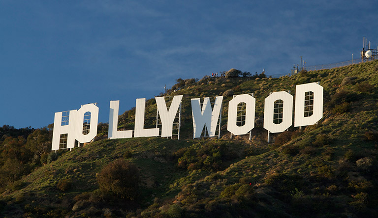 hollywood sign los angles usa